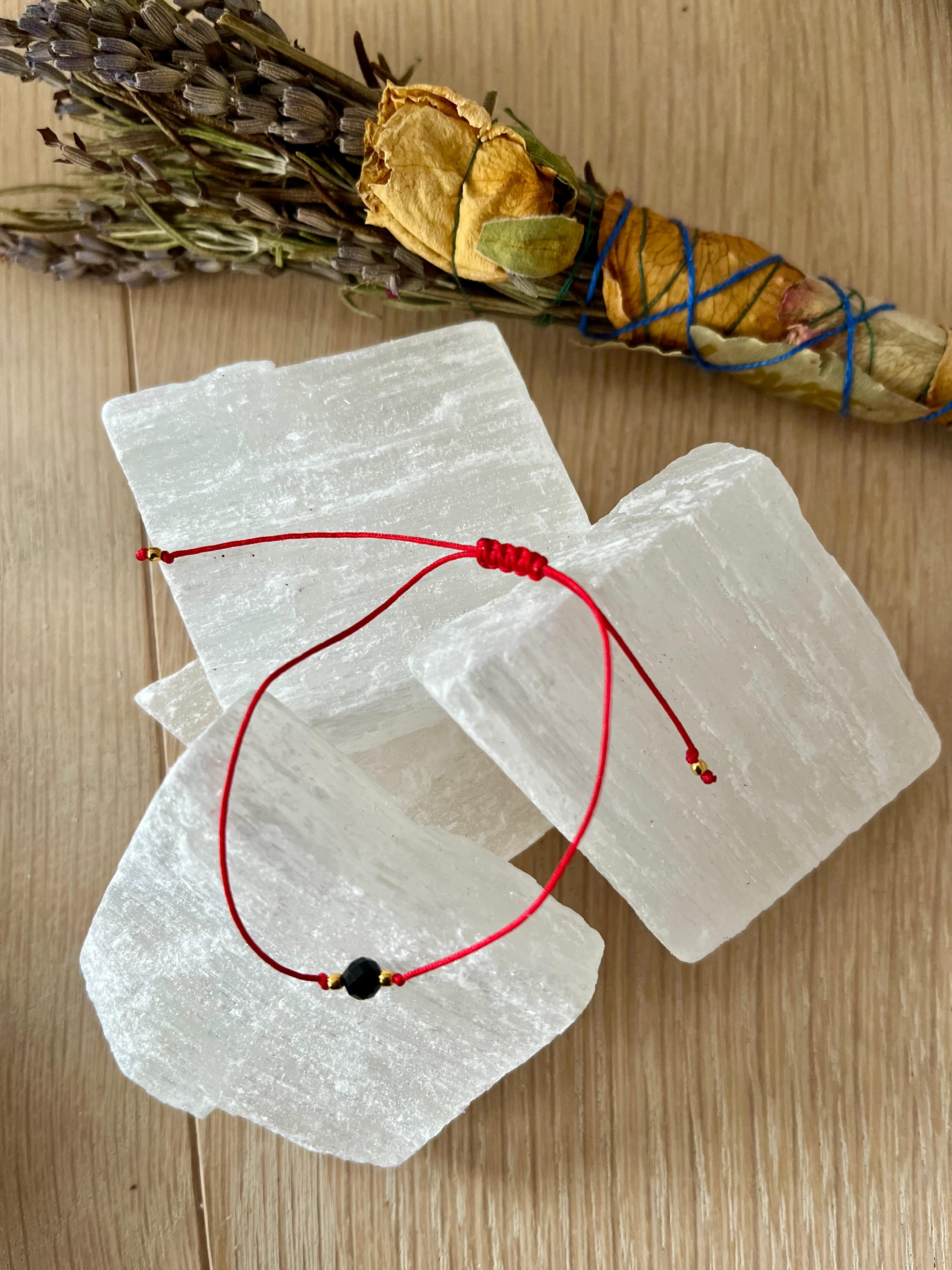 ZESTAW: dwie czerwone nitki ochronne z turmalinem (Kopia) Moonsister