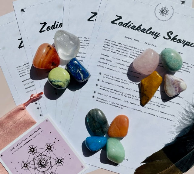 Magiczne kamienie wspierające potencjały znaku zodiaku - Zodiac Moonsister