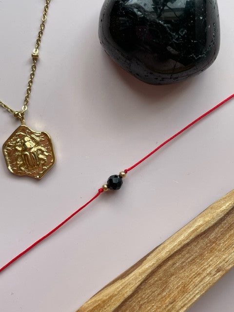 ZESTAW: dwie czerwone nitki ochronne z turmalinem (Kopia) Moonsister