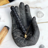 Łańcuszek pozłacany męski z czaszką - Talizman mądrości Spirit Moonsister