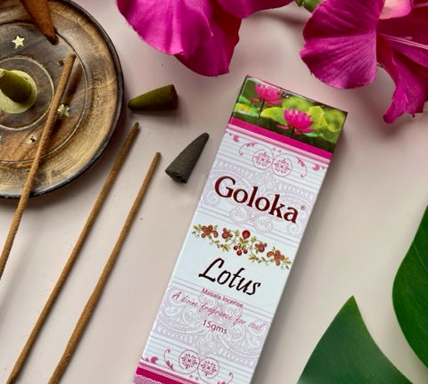 Kadzidełka patyczkowe Goloka Lotus Moonsister