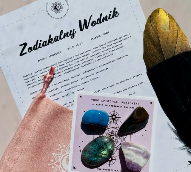 Magiczne kamienie wspierające potencjały znaku zodiaku - Zodiac Moonsister