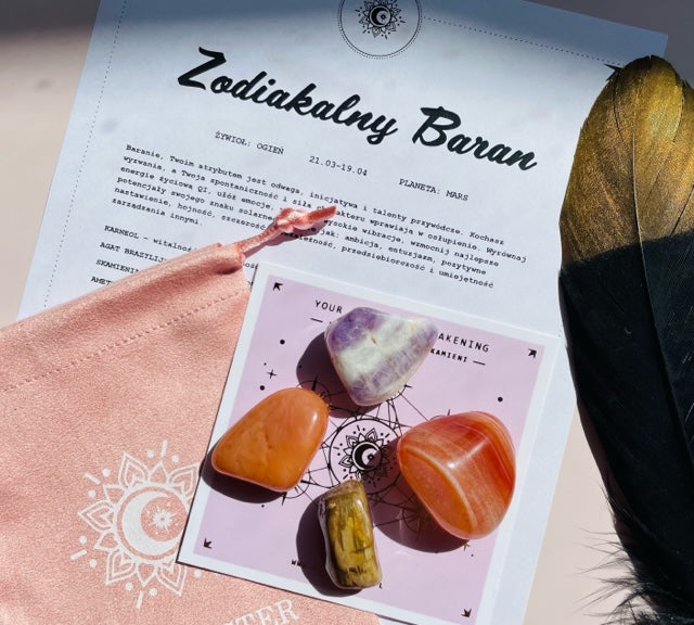 Magiczne kamienie wspierające potencjały znaku zodiaku - Zodiac Moonsister
