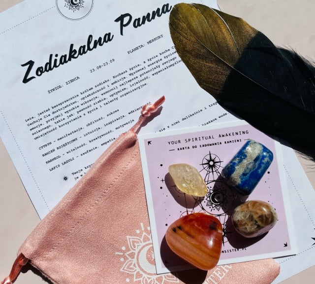 Magiczne kamienie wspierające potencjały znaku zodiaku - Zodiac Moonsister