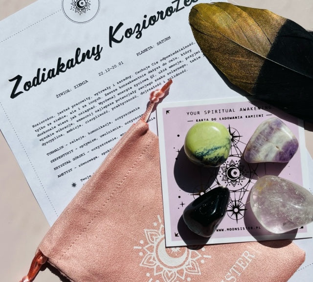 Magiczne kamienie wspierające potencjały znaku zodiaku - Zodiac Moonsister