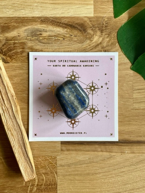 Kamień spokoju i mądrości - Lapis Lazuli Moonsister