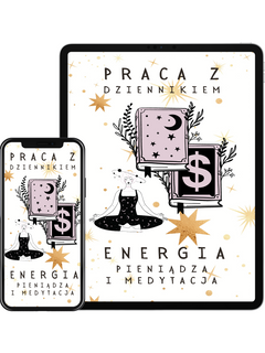 3-pak. E-book "Praca z Dziennikiem'" + dodatek "Energia Pieniądza" + medytacja "Siła Podświadomości" Moonsister-digital