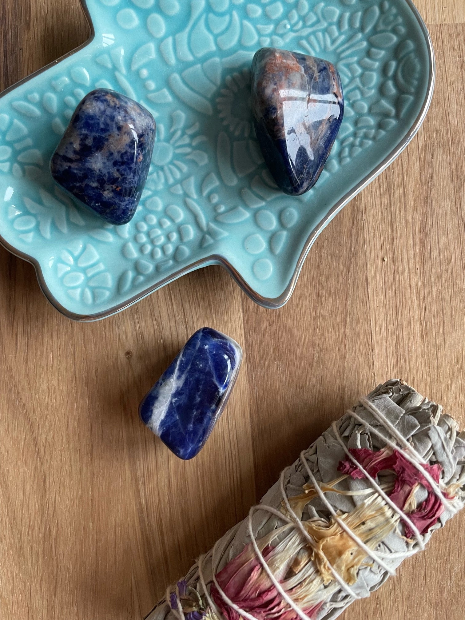 Kamień komunikacji i duchowości - Sodalit Moonsister