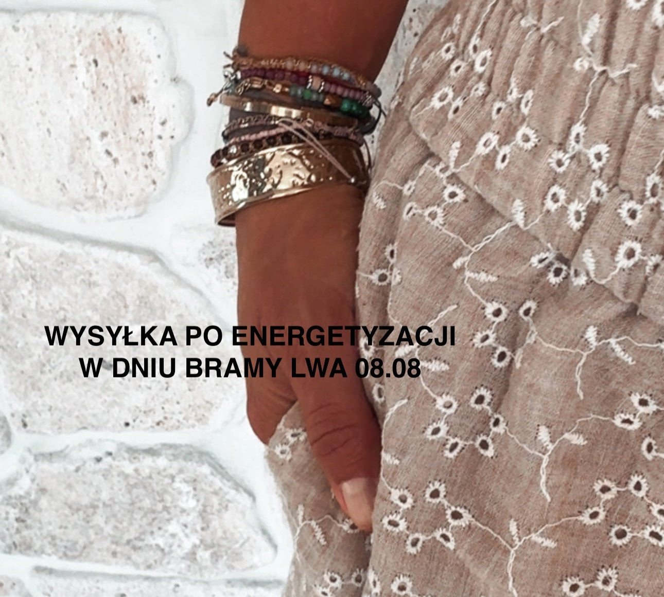 Bransoletka Golden Eclipse - BRAMA LWA 08.08 Moonsister
