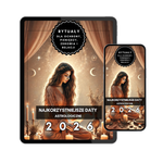E-book Dodatek do Horoskopu na 25' rok - Najkorzystniejsze daty astrologiczne: Rytuały Moonsister-digital