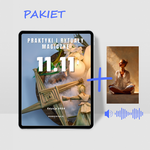 PAKIET 2 pak E-book - Praktyki i Rytuały Magiczne 11.11. + Medytacja zestrojenia i integracji z Duszą Moonsister-digital