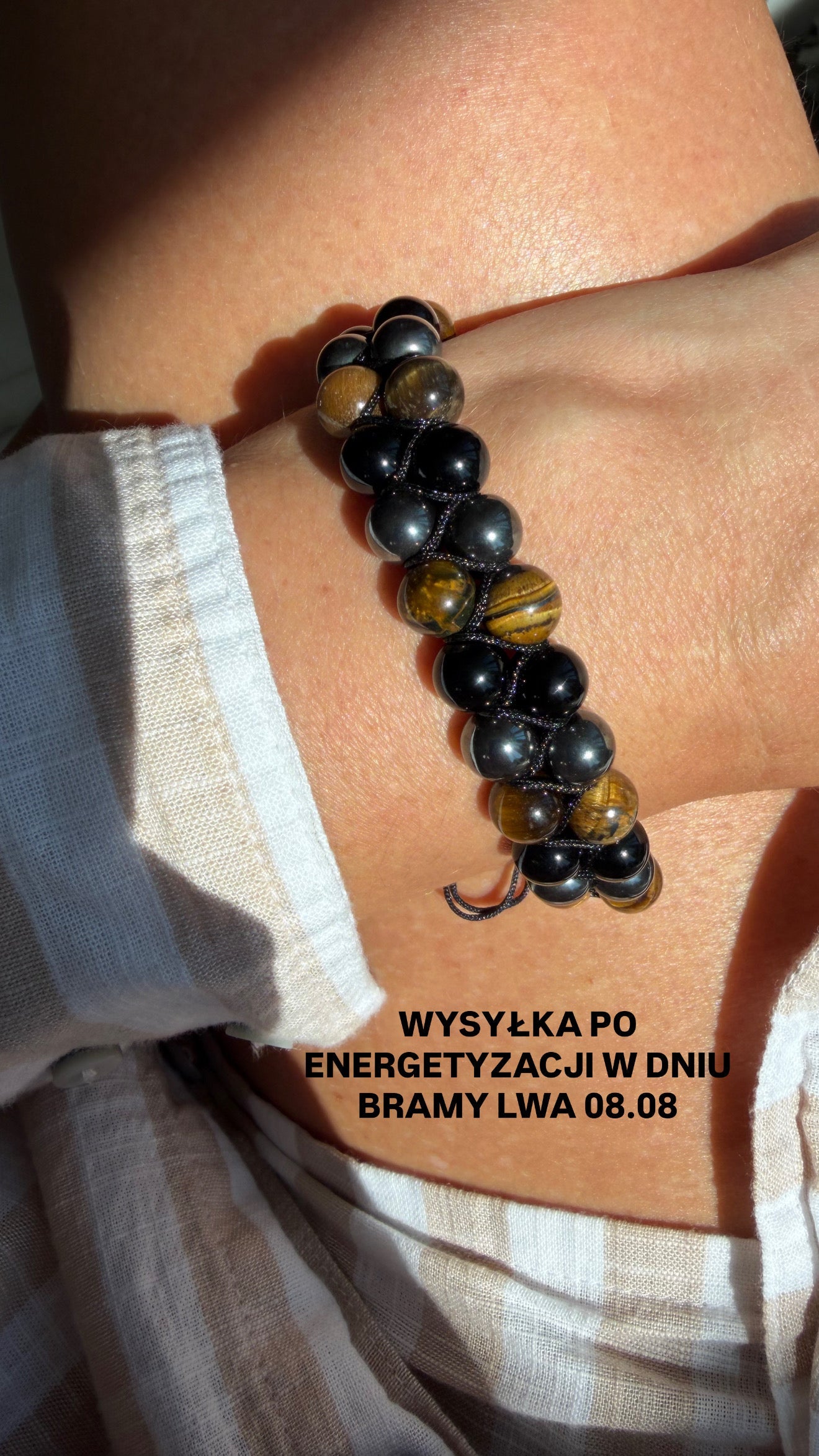 Bransoletka męska Fortuna - BRAMA LWA 08.08 Moonsister