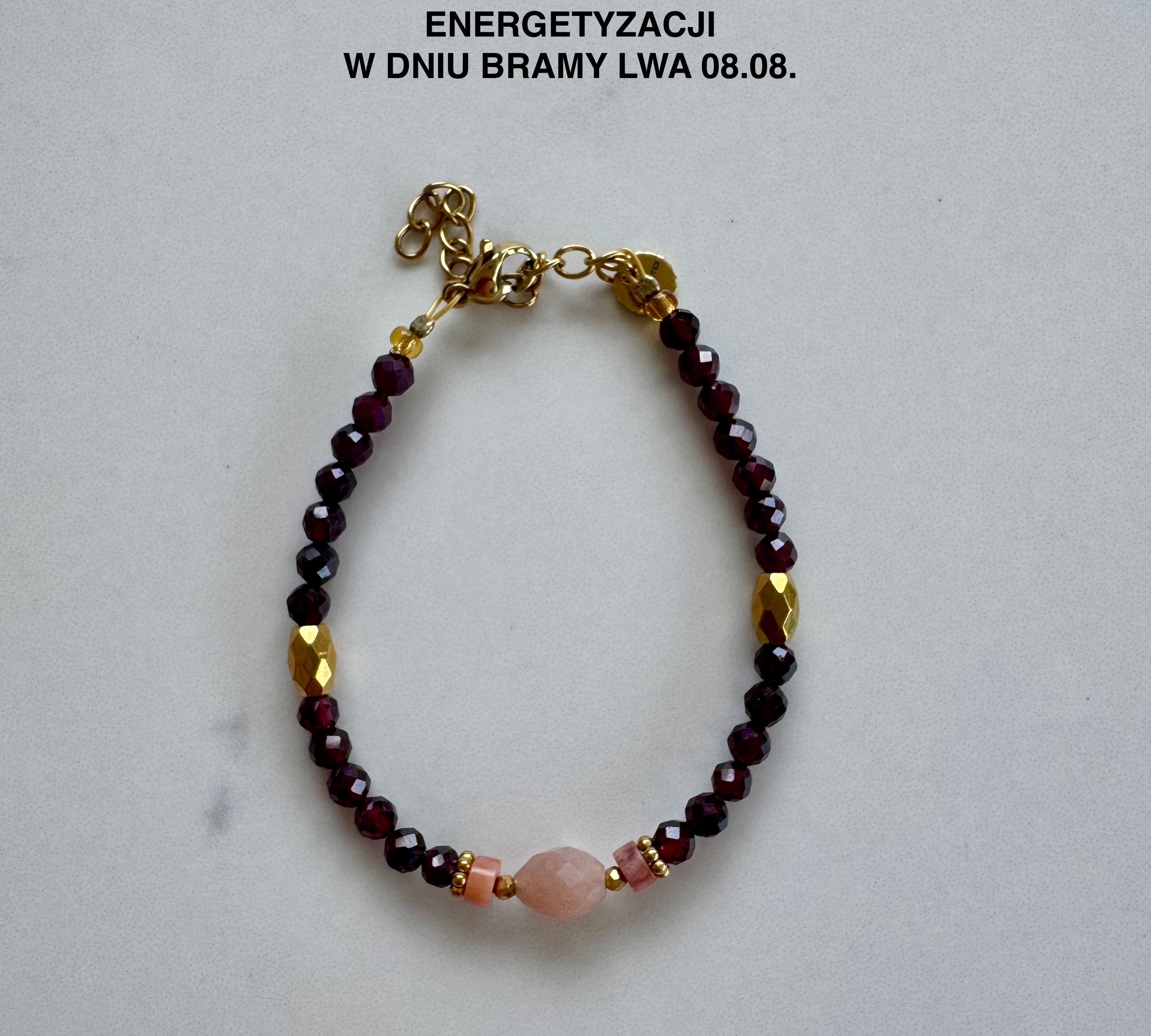BRAMA LWA 08.08 - Bransoletka z kamieni naturalnych Stella Moonsister