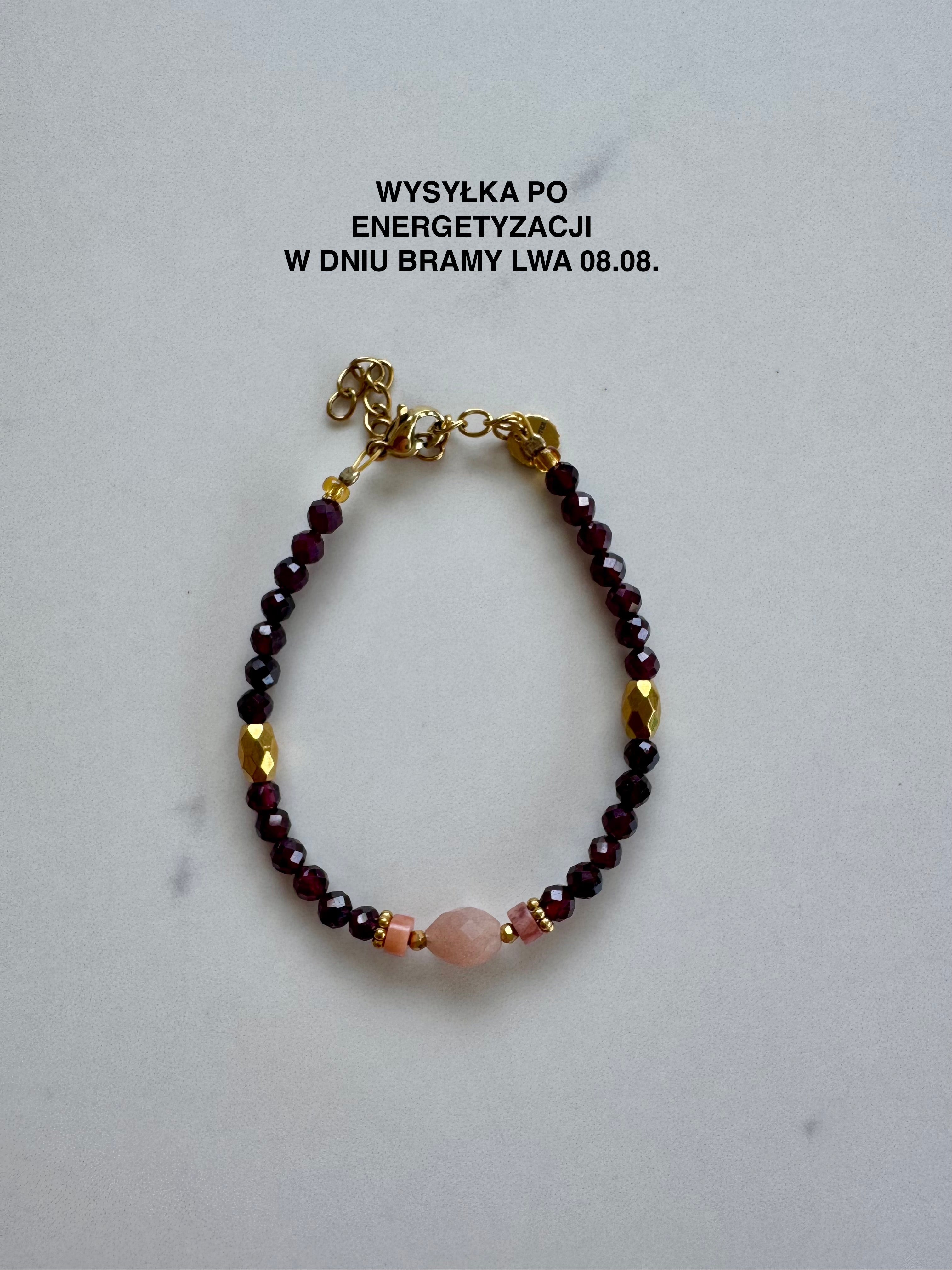 BRAMA LWA 08.08 - Bransoletka z kamieni naturalnych Stella Moonsister