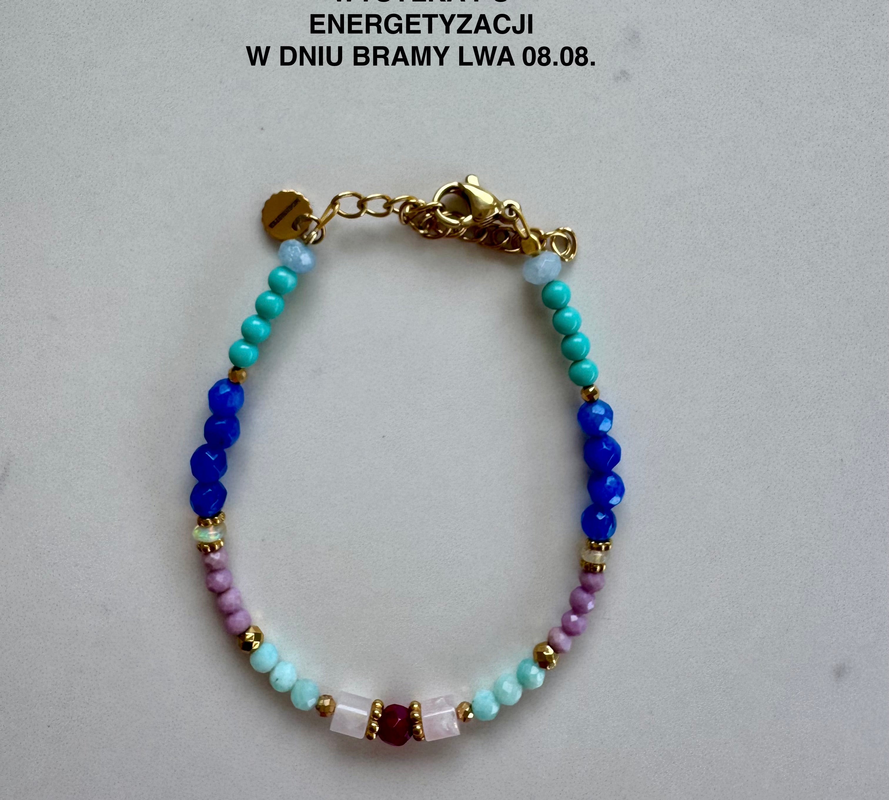 BRAMA LWA 08.08 - Bransoletka z kamieni naturalnych Creatia Moonsister