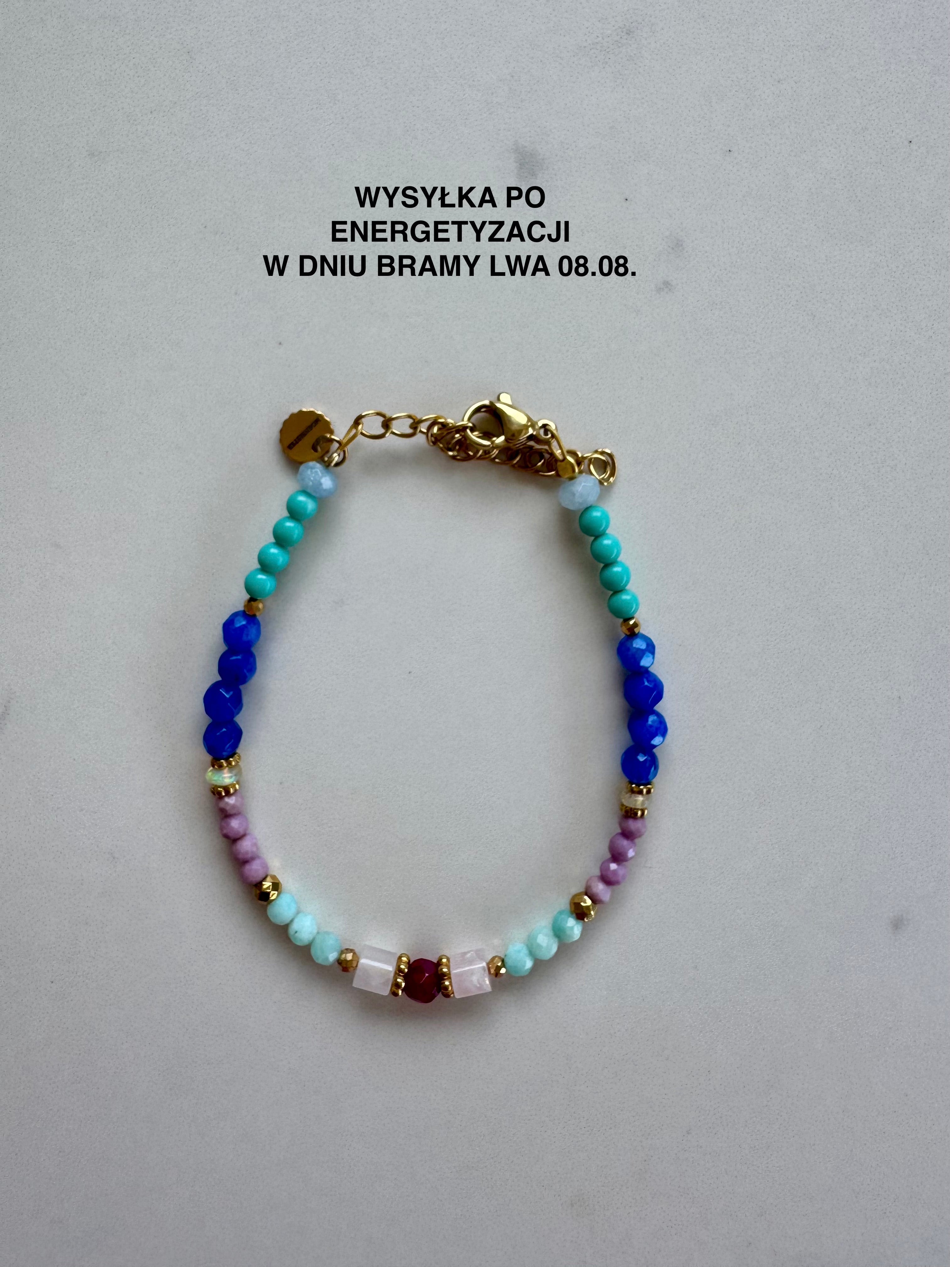 BRAMA LWA 08.08 - Bransoletka z kamieni naturalnych Creatia Moonsister
