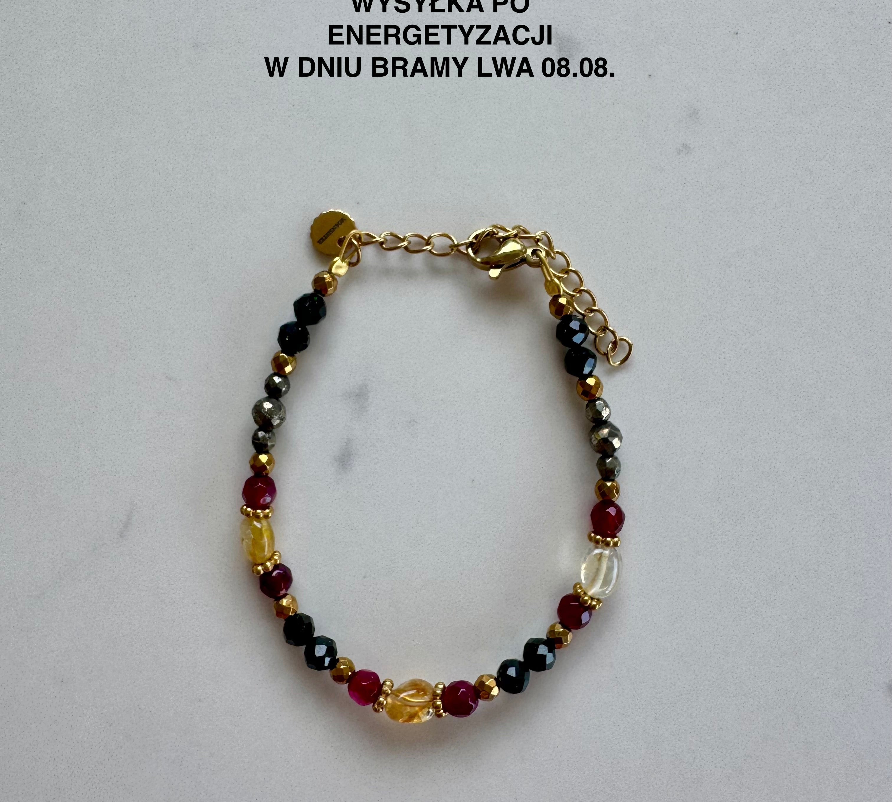 BRAMA LWA 08.08 - Bransoletka z kamieni naturalnych Lumina Moonsister