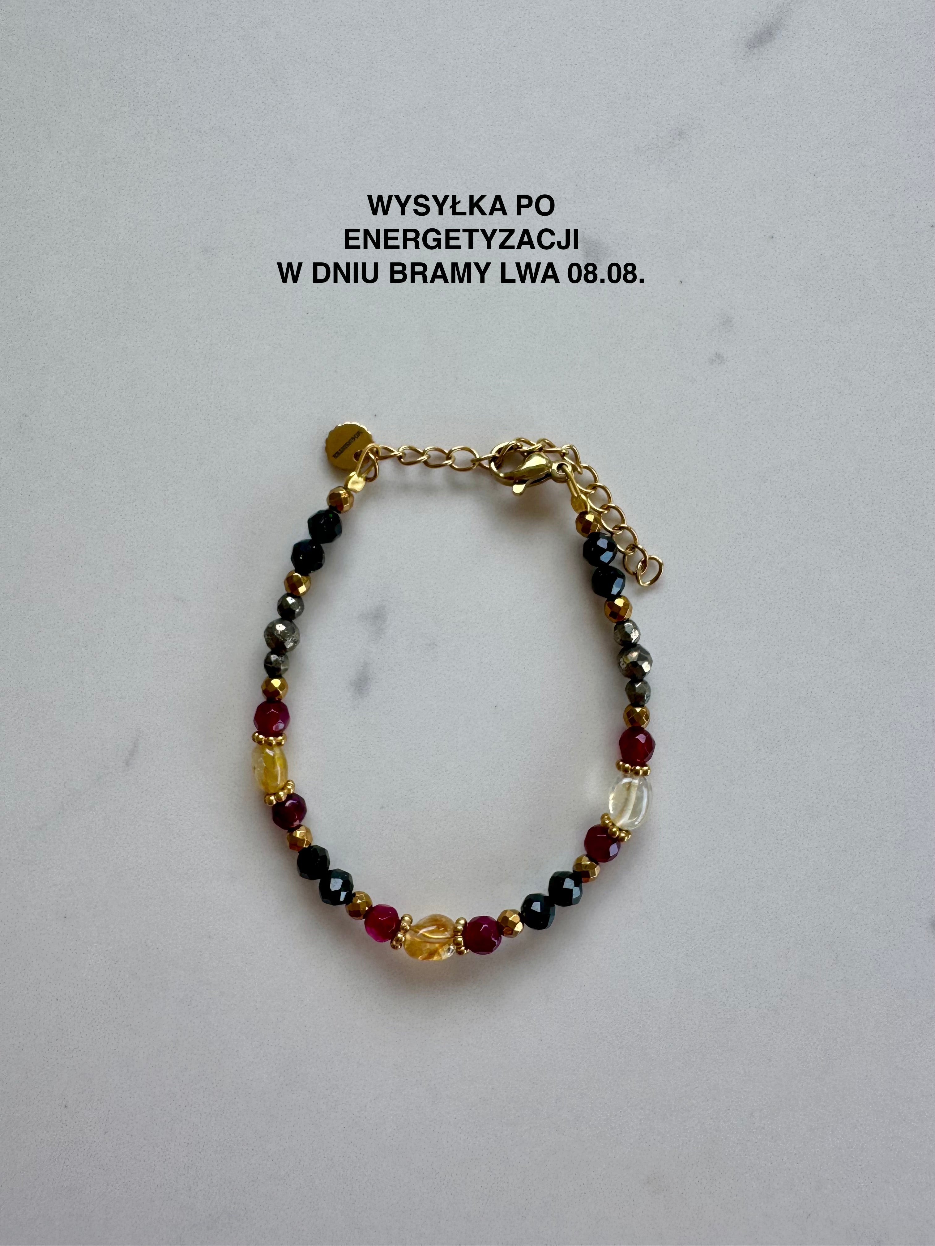 BRAMA LWA 08.08 - Bransoletka z kamieni naturalnych Lumina Moonsister