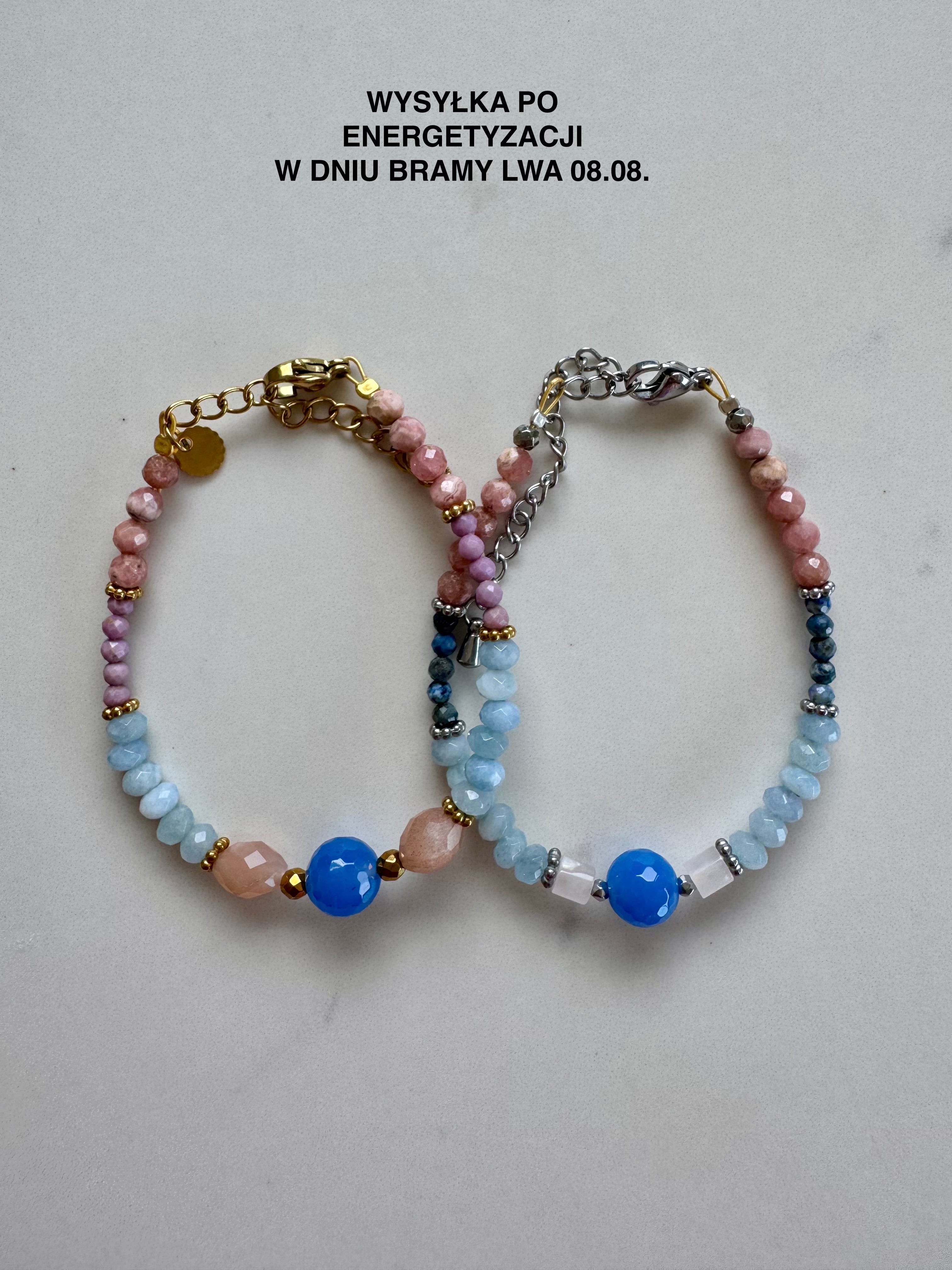 BRAMA LWA 08.08 - Bransoletka z kamieni naturalnych La Luna Moonsister