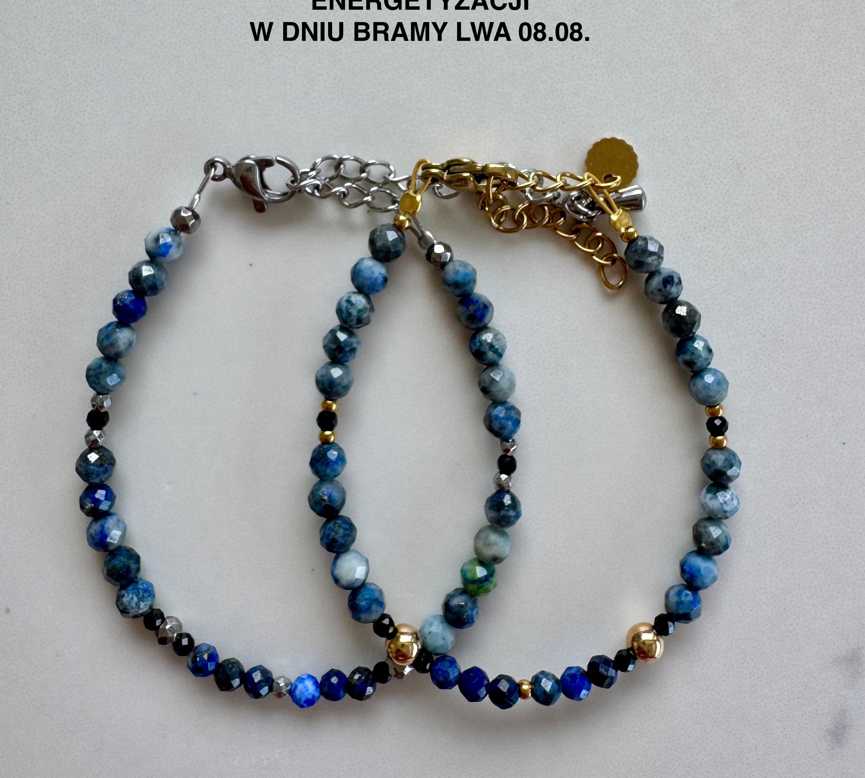 BRAMA LWA 08.08 - Bransoletka z kamieni naturalnych Celestia Moonsister