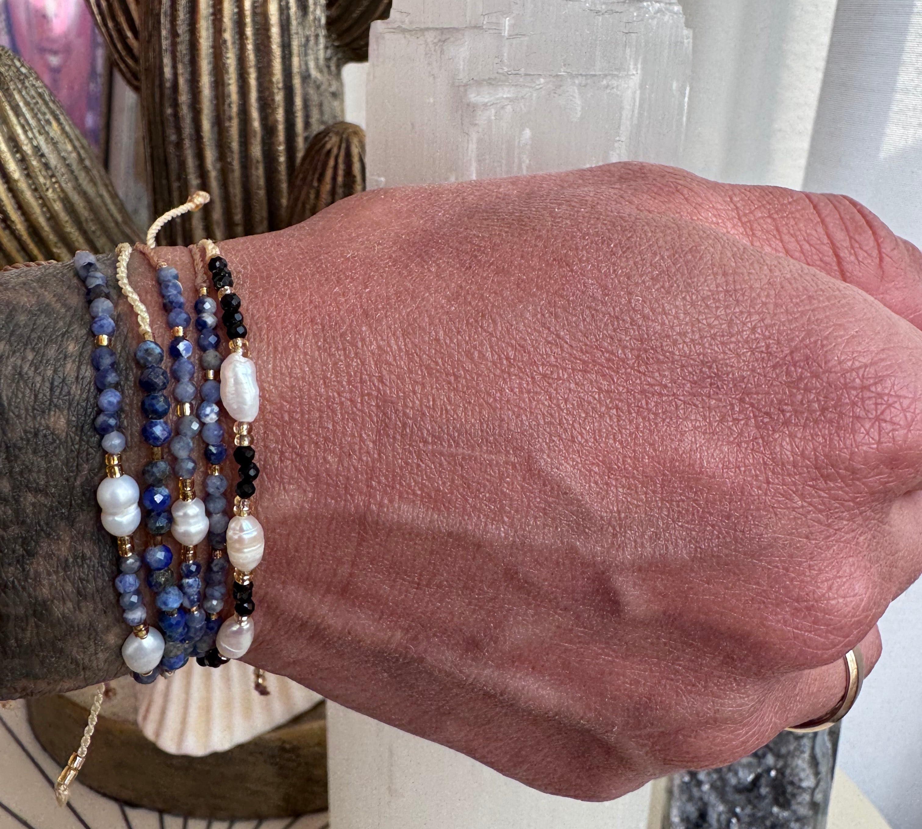 DELIKATNA BRANSOLETKA - TALIZMAN SAMUI NAENERGETYZOWANY W ŚWIĄTYNI WAT PLAI LAEM Moonsister