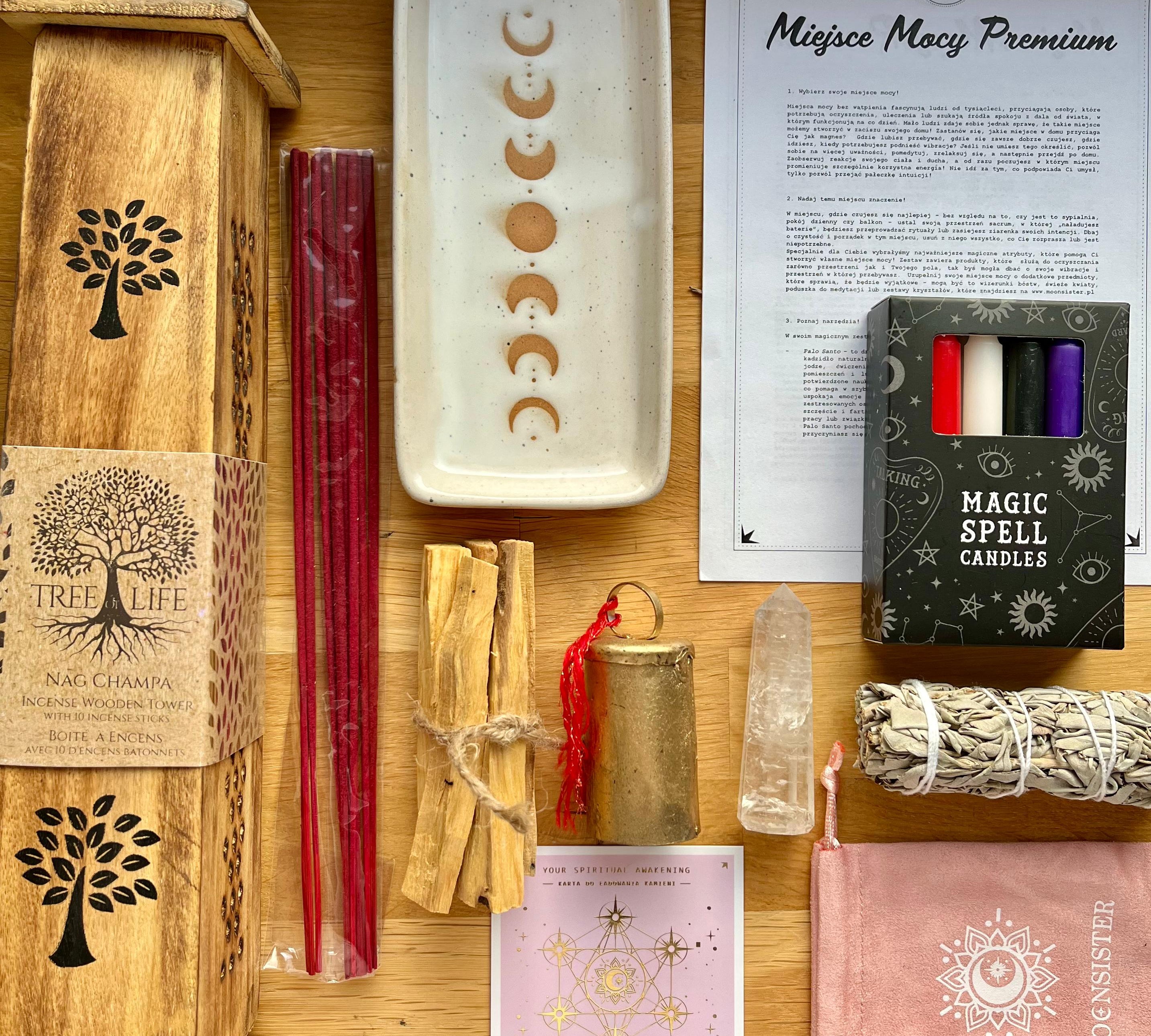 Miejsce mocy Premium - stwórz swoją magiczną przestrzeń! Moonsister