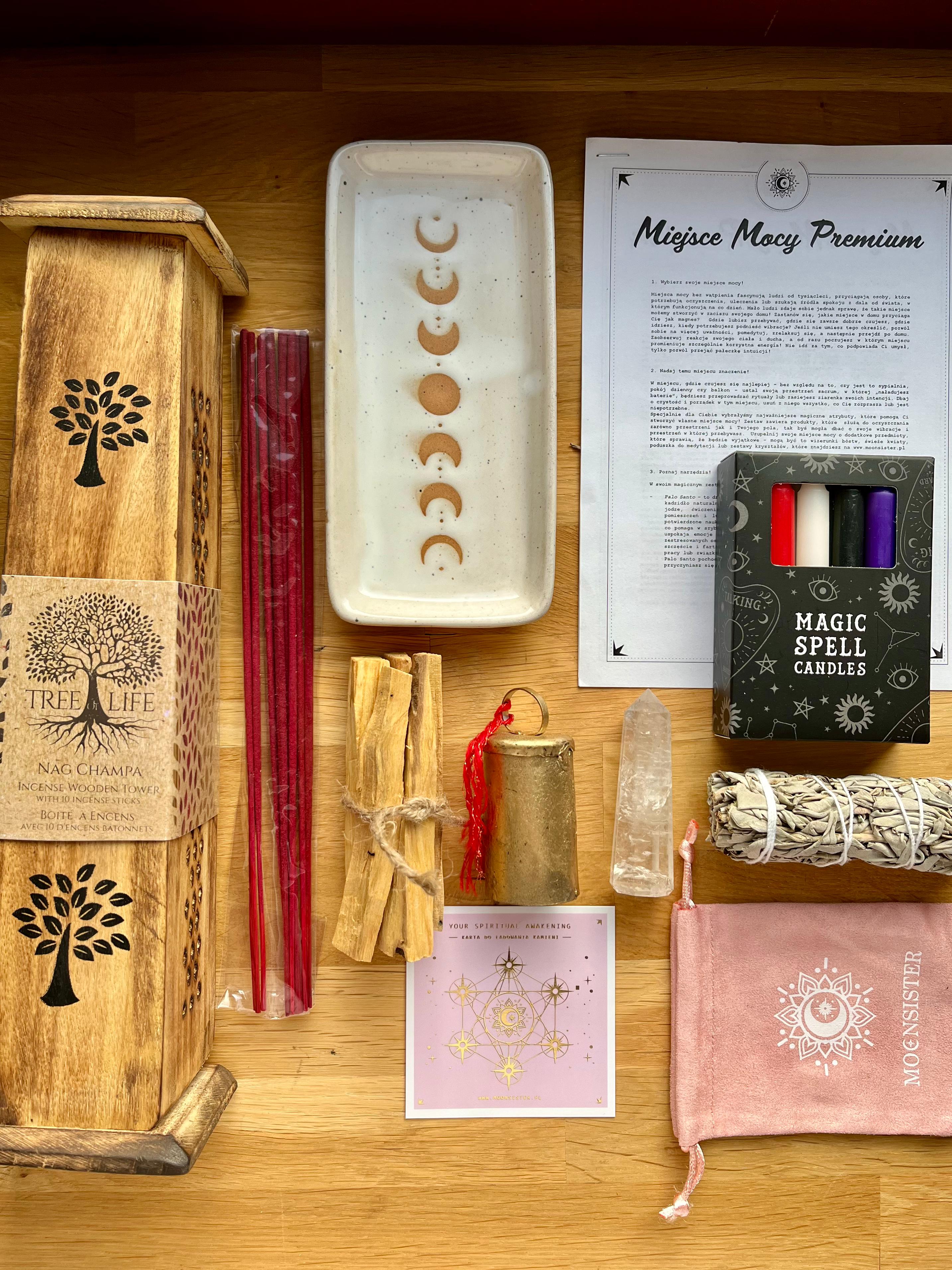 Miejsce mocy Premium - stwórz swoją magiczną przestrzeń! Moonsister