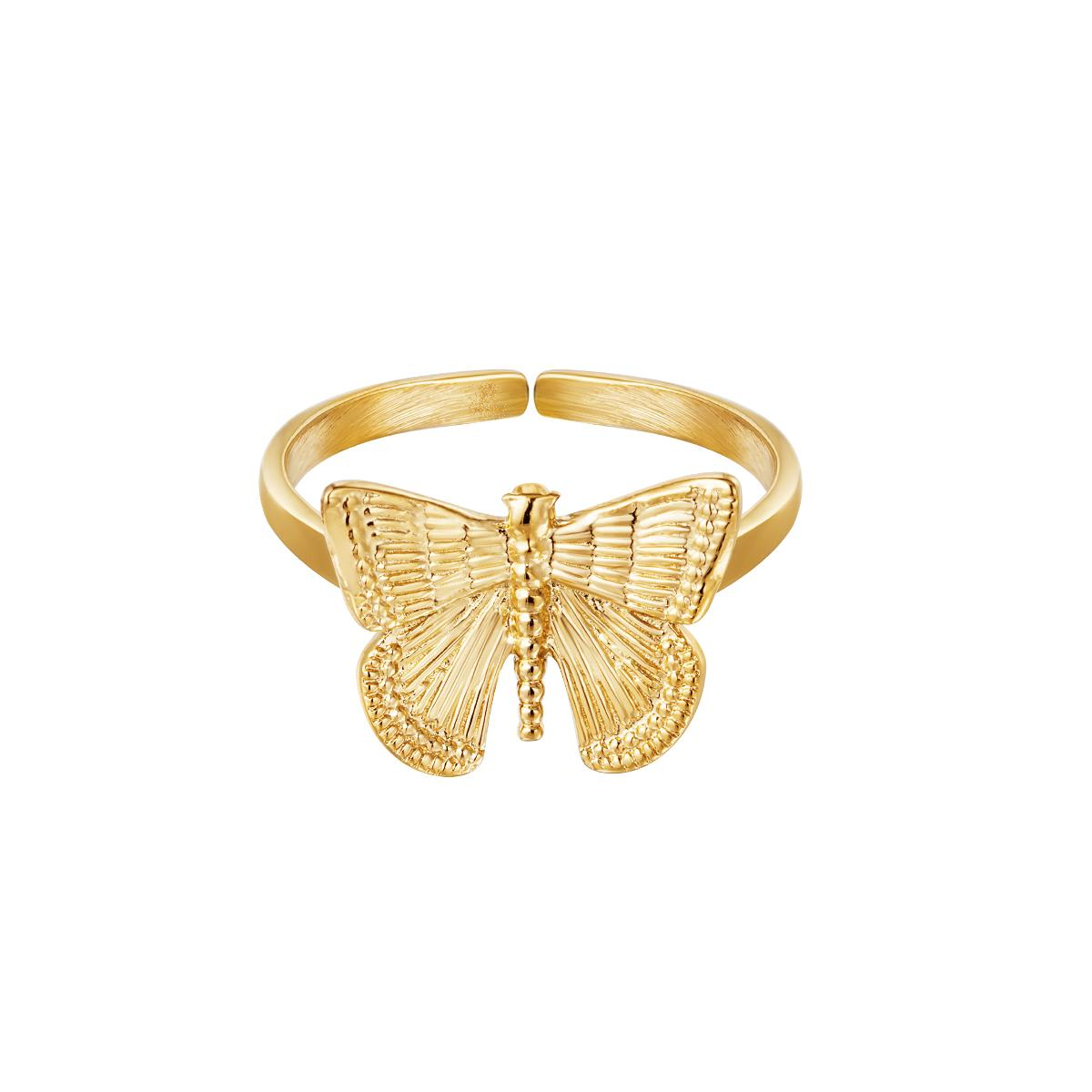Pierścionek z motylem Magic Butterfly Moonsister