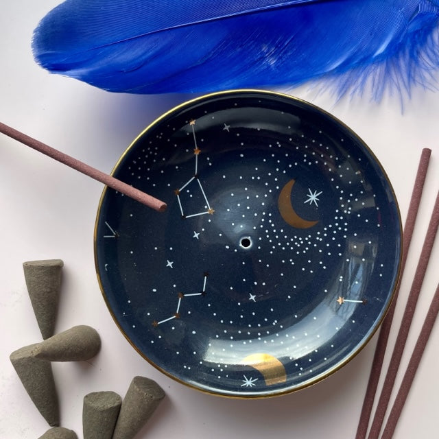 Ceramiczna podstawka do kadzidełek Constellation Moonsister