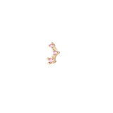 Kolczyk-z-różowymi-cyrkoniami-Pink-Constellation Moonsister