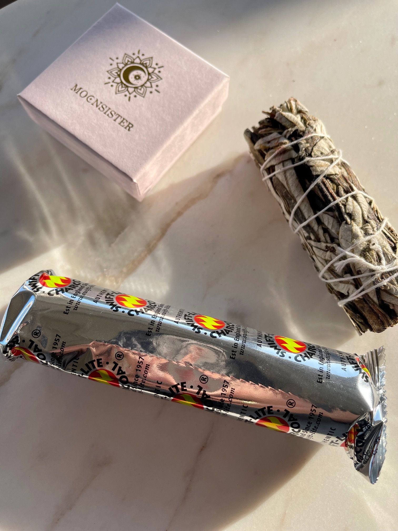 Węgiel trybularzowy do kadzideł żywicznych Moonsister