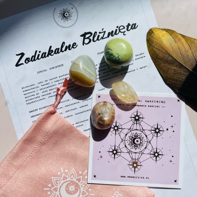 Magiczne kamienie wspierające potencjały znaku zodiaku - Zodiac Moonsister