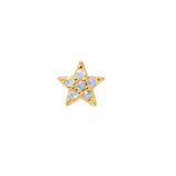 Kolczyk gwiazdka z opalami Little Star Moonsister