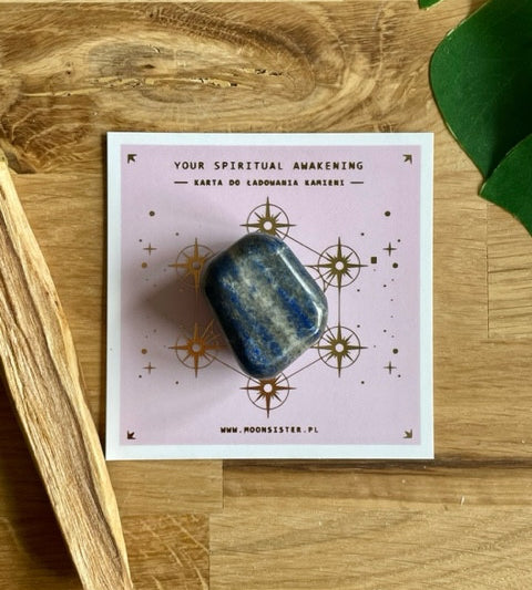 Kamień spokoju i mądrości - Lapis Lazuli Moonsister